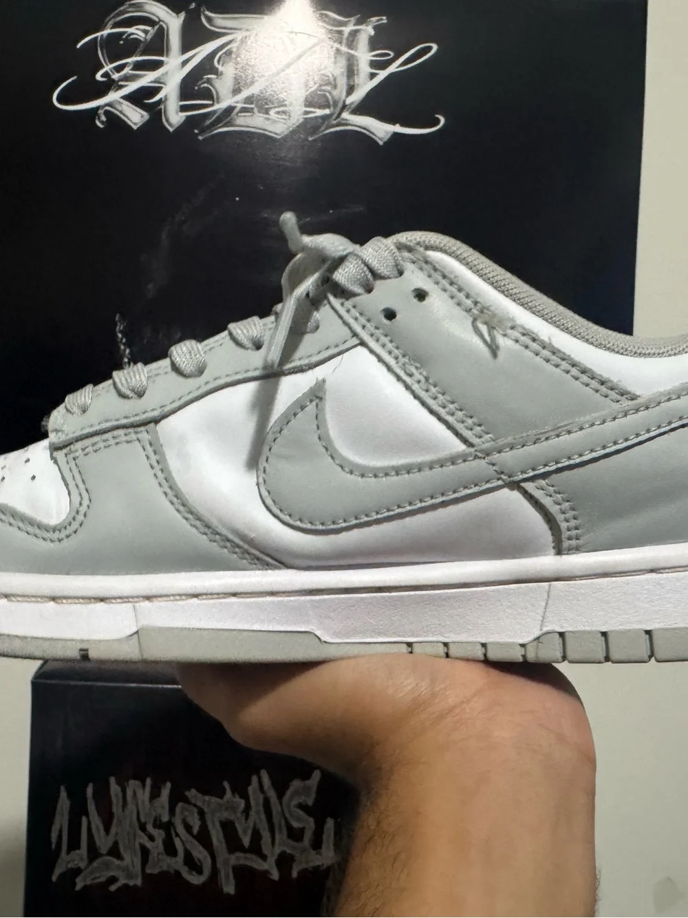 Nike dunk low Grey Fog size 8 men